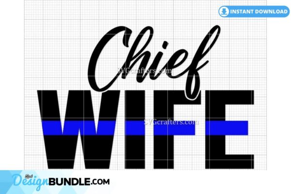 chief-wife-blue-line-svgpolice-wife-svg