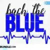back-the-blue-hearbeat-svg-police-svg
