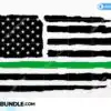 american-distressed-flag-thin-green-line