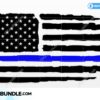 american-flag-thin-blue-line-svg