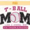 T Ball Mom Png t-ball-mom-png-retro-mama-instant-download
