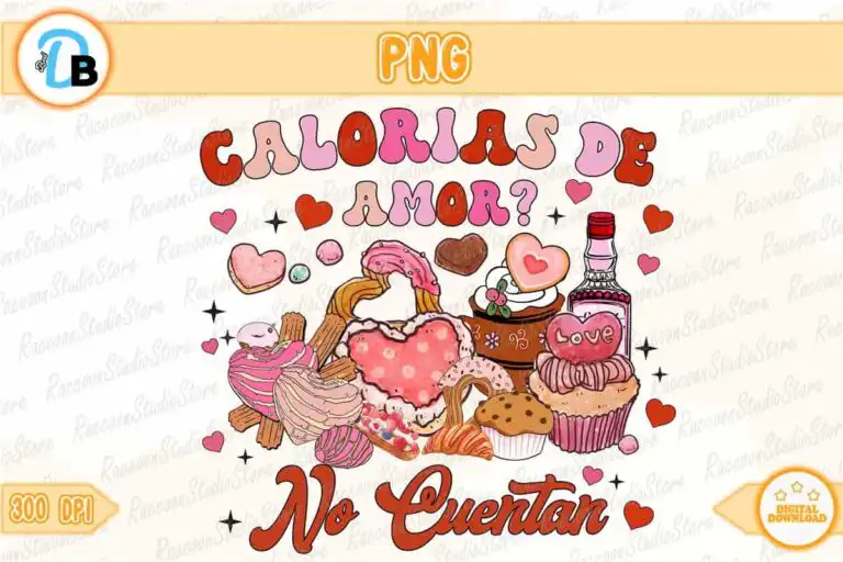 calorias-de-amor-no-cuentan-png-instant-download