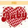 Baby Mini Checkered Heart PNG Instant Download baby-mini-checkered-heart-png-instant-download