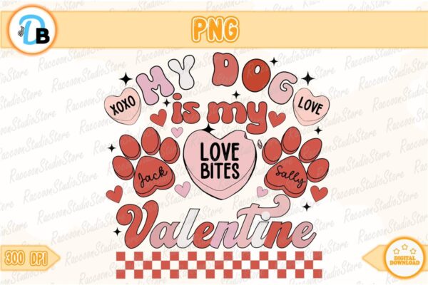 custom-my-dog-is-my-valentine-png-instant-download