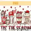 Tis the Season Baseball Mom Coffee PNG Instant Download tis-the-season-baseball-mom-coffee-png-instant-download