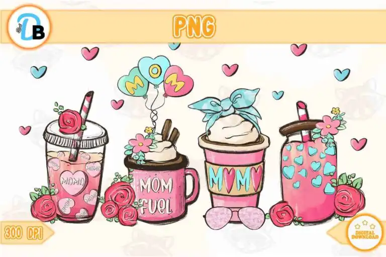 mothers-day-coffee-png-instant-download