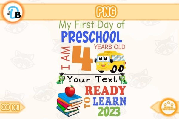custom-first-day-of-preschool-png-instant-download