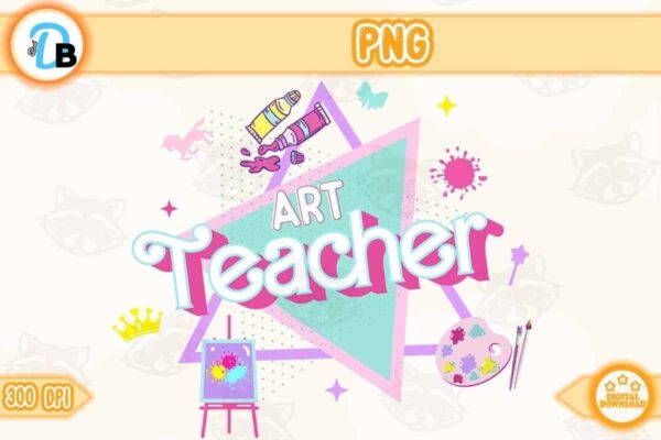 art-teacher-png-instant-download