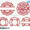 Fire Dept Svg fire-dept-svg-maltese-cross-svg-fire