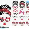 messy-bun-svg-girl-bandana-svg-momlife