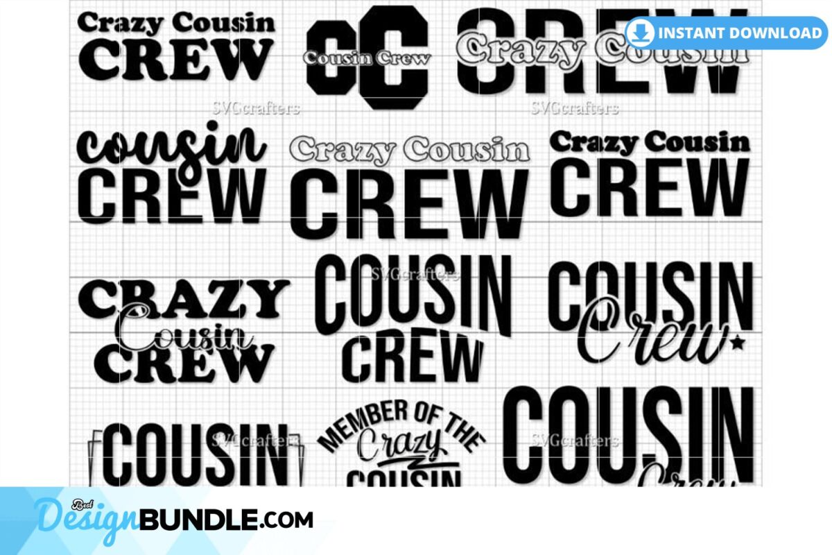 the-cousin-crew-svg-best-cousin-svg