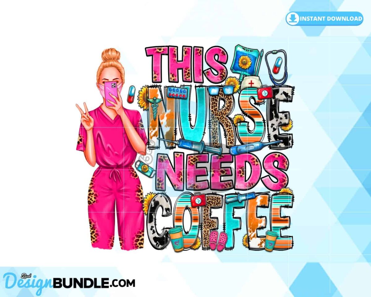 nurse-sublimation-design-nurse-life-png
