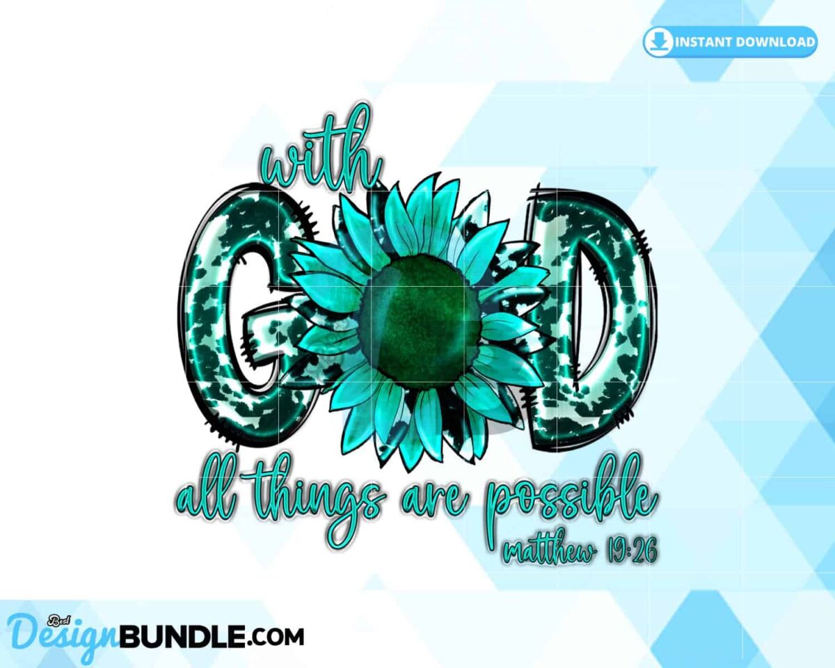 with-god-all-things-png-christian-png