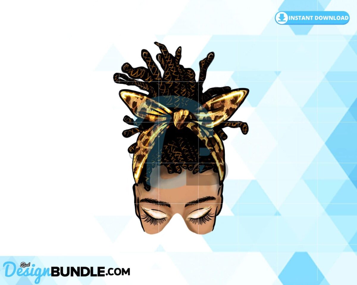 messy-bun-clipart-messy-bun-sublimation