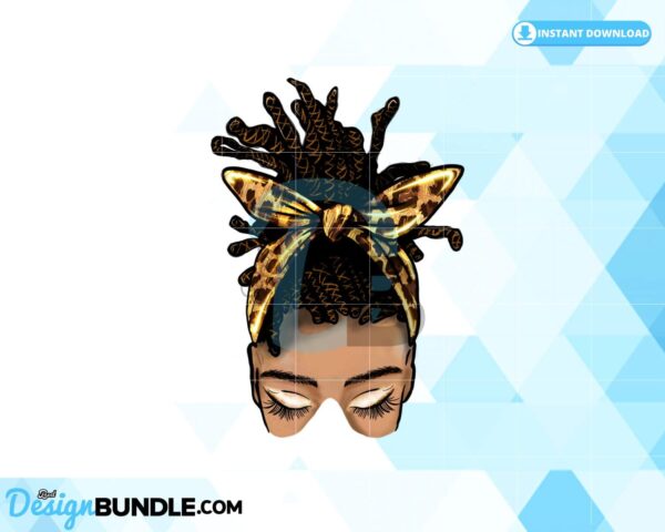 messy-bun-clipart-messy-bun-sublimation