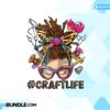 messy-bun-craft-life-png-messy-bun-png