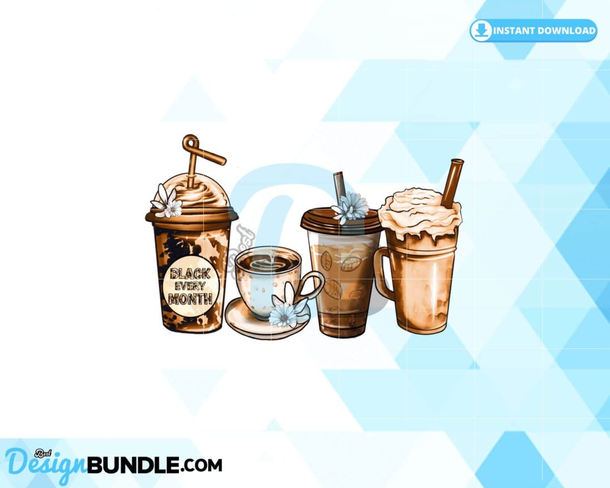 afro-american-png-coffee-cups-png