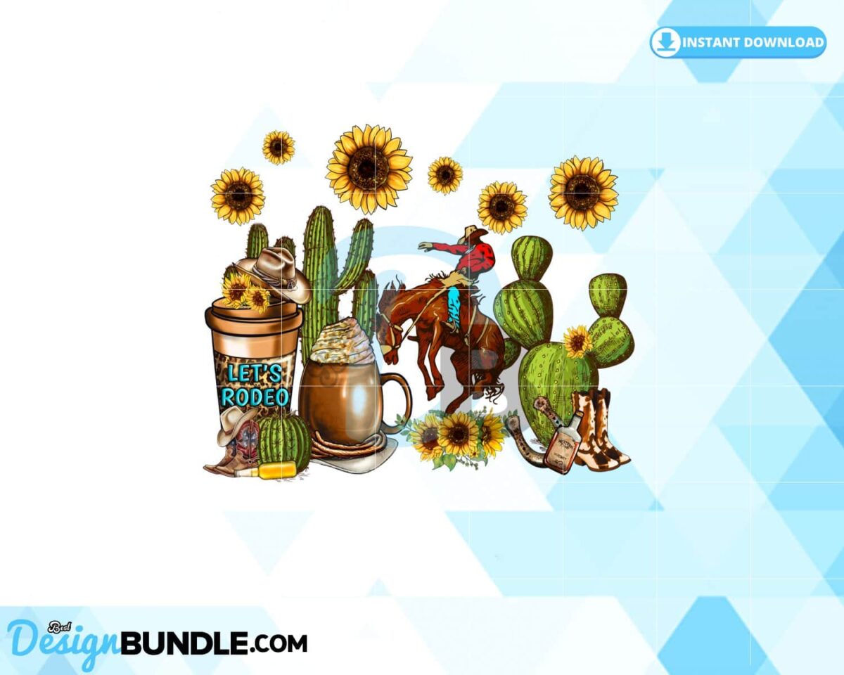 rodeo-sublimation-coffee-cups-clipart