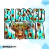 blessed-mama-sublimation-cow-mama-png