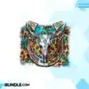 Bull Skull Sublimation bull-skull-sublimation-western-png