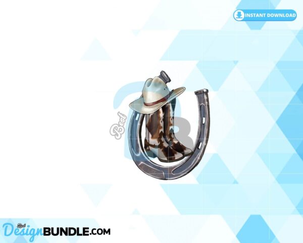 horseshoe-sublimation-western-png