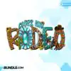 Rodeo Sublimation rodeo-sublimation-western-png-cowboy