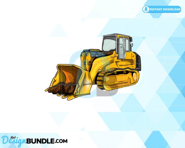 bulldozer-sublimation-bulldozer-clipart