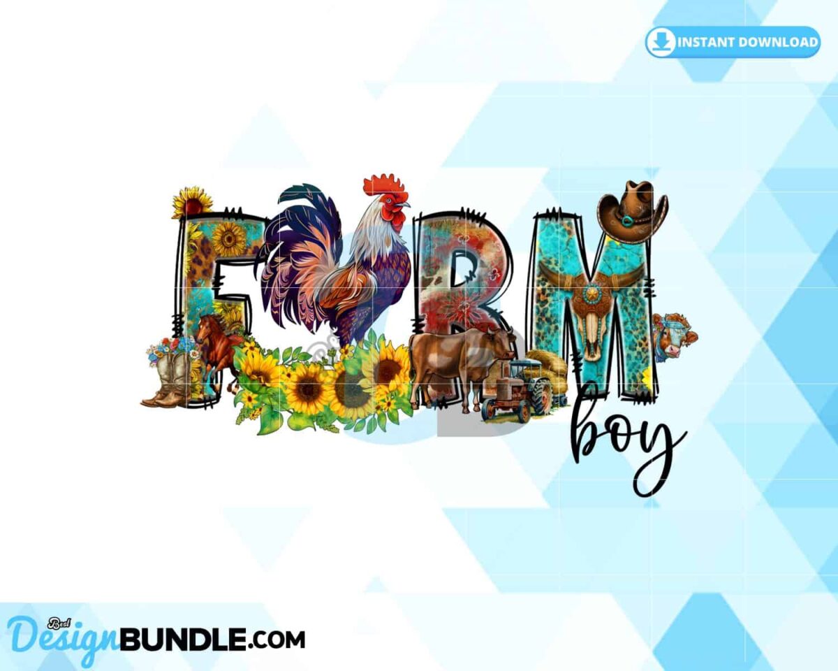 western-sublimation-farm-boy-png-farm