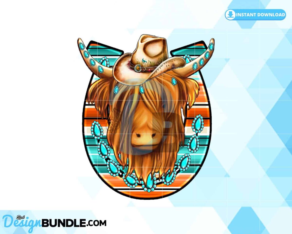 cow-sublimation-western-png-highland