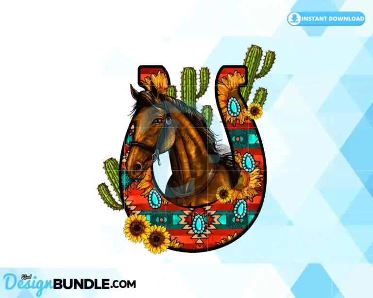 horse-sublimation-western-png-horse