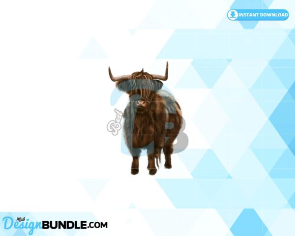 cow-clipart-cow-sublimation-highland