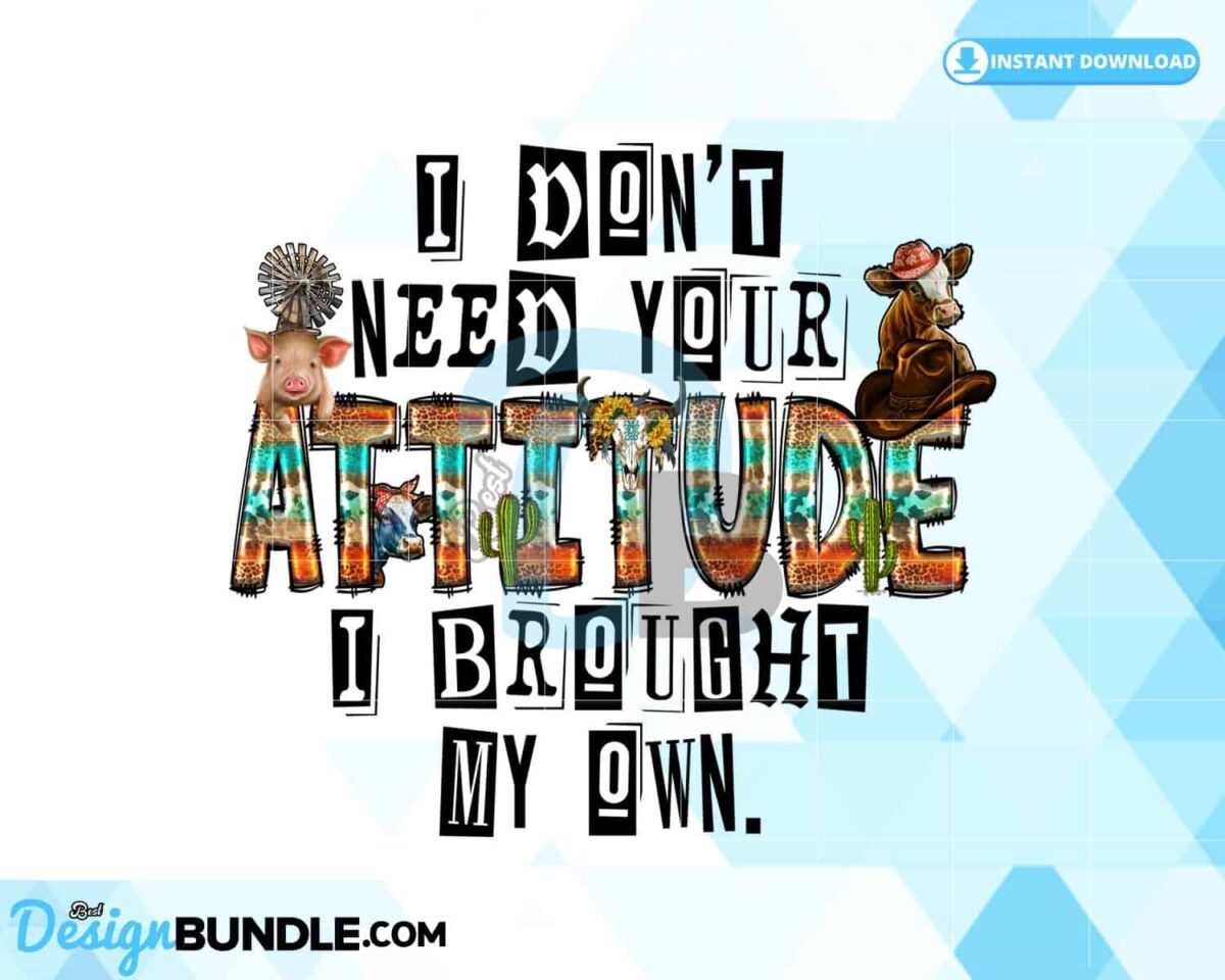 sarcastic-sublimation-western-png-cow