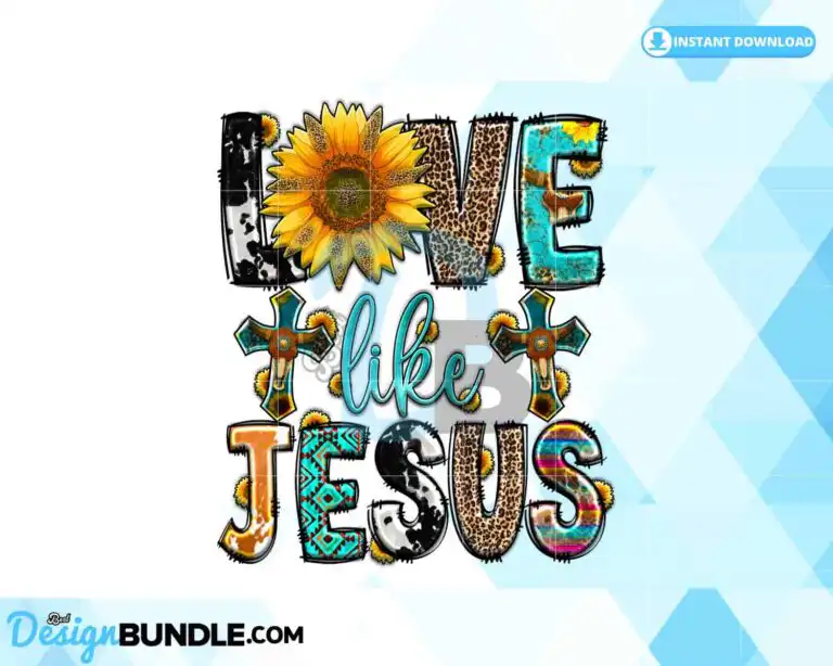 jesus-sublimation-love-like-jesus-png