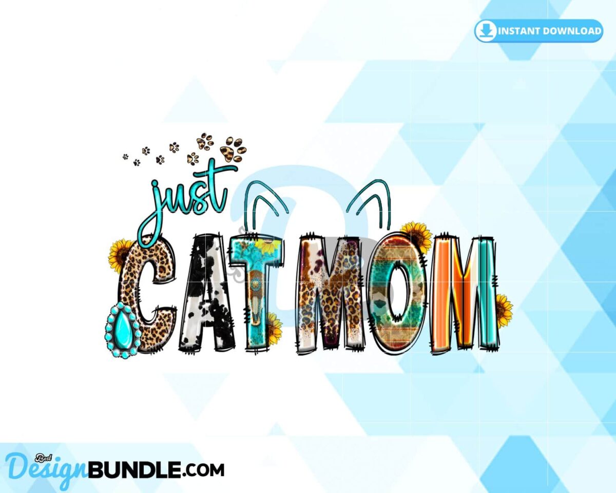cat-sublimation-cat-mom-western-png