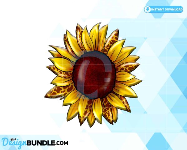 sunflower-sublimation-western-png