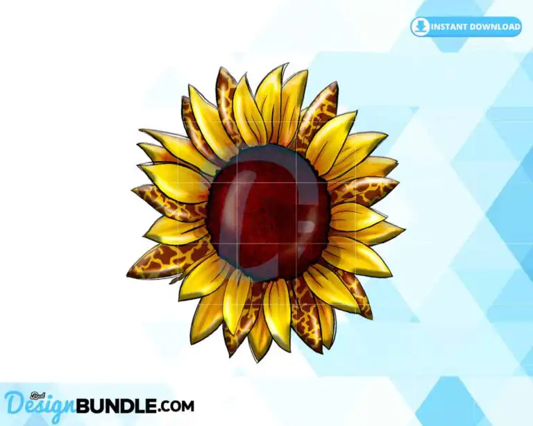 sunflower-sublimation-western-png