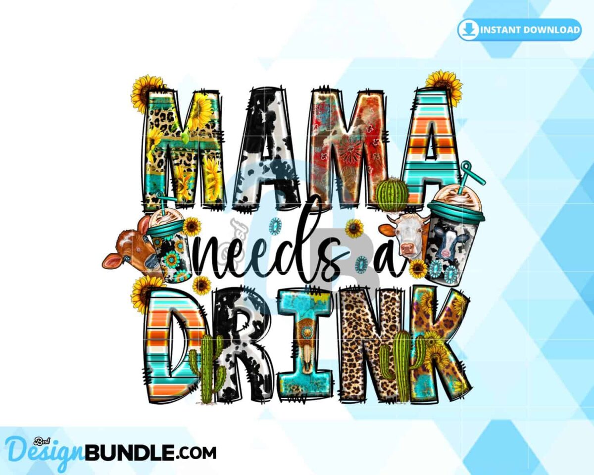 mom-sublimation-mama-png-western-png