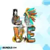 love-indian-png-western-sublimation