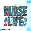 Nurse Life Png nurse-life-png-nurse-sublimation-png