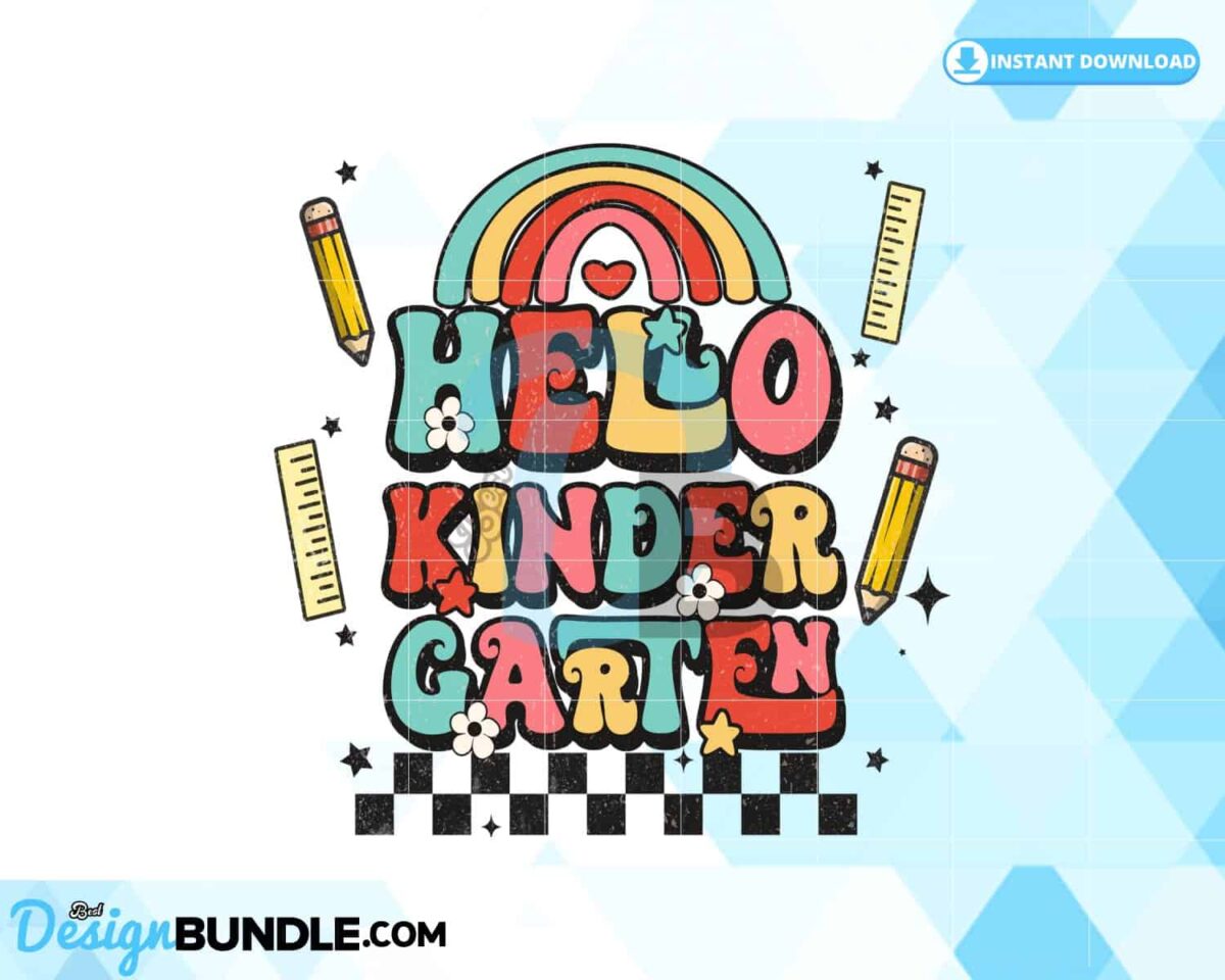 hello-kinder-garten-sublimation-retro