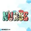 Nurse Sublimation nurse-sublimation-nurse-retro-design