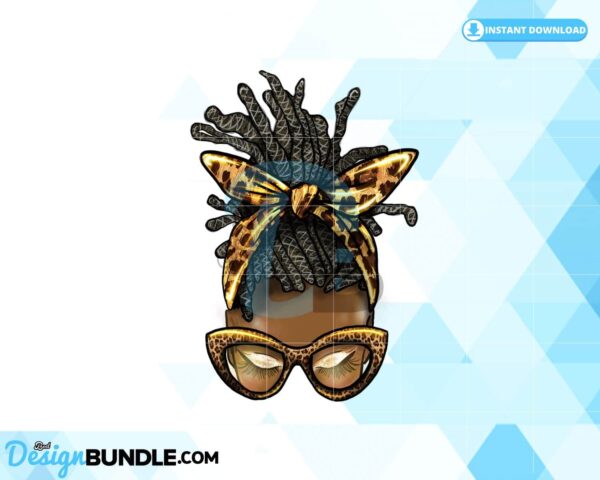 afro-messy-bun-messy-bun-sublimation