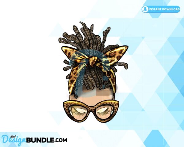 messy-bun-sublimation-mom-life-png