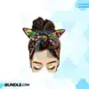 Messy Bun Clipart messy-bun-clipart-messy-bun-woman-png