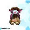 messy-bun-clipart-afro-messy-bun-png