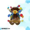 afro-messy-bun-png-autism-sublimation