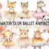 watercolor-ballet-animals-clipart-png