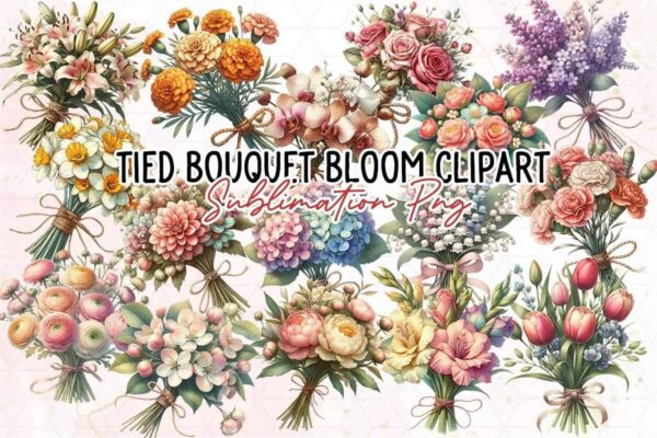 tied-bouquet-bloom-sublimation-clipart