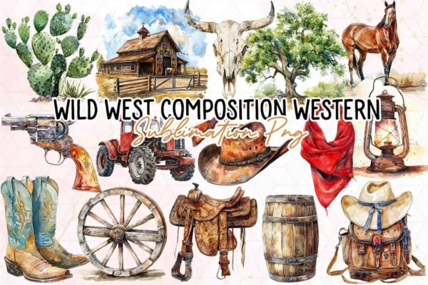 wild-west-watercolor-composition-western