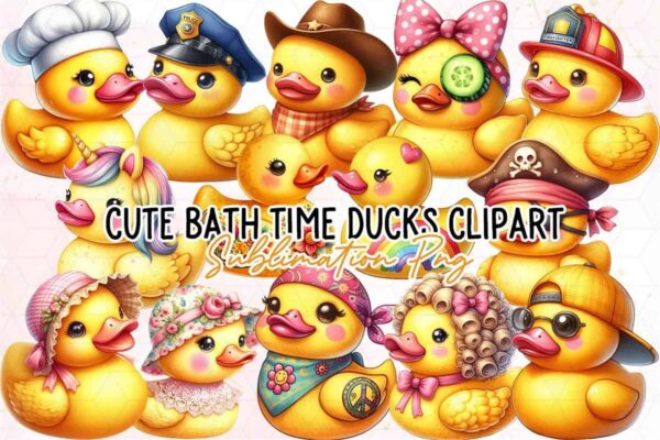 cute-bath-time-ducks-clipart-png